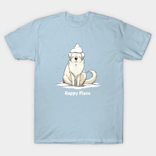 Happy Place Pyrenees T-Shirt